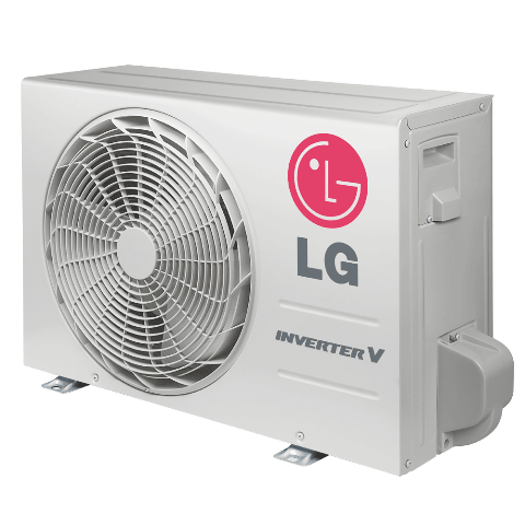 Condensadora Ar Condicionado Split Hi Wall LG Inverter 9000 Btus Libero E + Quente e Frio 220v US-W092WSG3