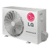Foto Pequena Condensadora Ar Condicionado Split Hi Wall LG Inverter 11500 Btus Libero E + Quente e Frio 220v US-W122HSG3