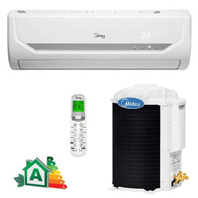 Ar Condicionado Split Hi Wall Midea Liva 9000 Btus Quente e Frio 220v 42MFQA09M5 | 38KQN09M5