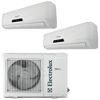 Ar Condicionado Multi Split Electrolux 2x 9000 Btus Frio Eco turbo Gás R410A 220v NI09F/NE18F