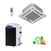 Foto Pequena Ar Condicionado Cassete Carrier 18000 Btus Quente e Frio 220v Monofásico 40KWQD18C5 | 38KQK018515MC