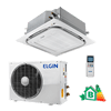 Ar Condicionado Split Cassete Elgin 360° Eco 30000 Btus Quente e Frio 220v KEQI30B2NA | KEQE30B2NA