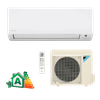 Conjunto Ar Condicionado Split Hi-Wall Inverter Daikin 24000 Btus Frio Advance 220v FTK24P5VL | RK24P5VL