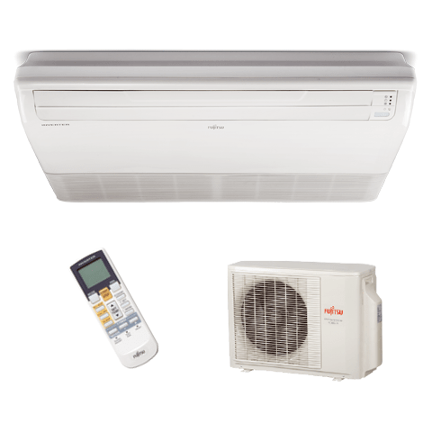 Ar Condicionado Split Piso Teto Fujitsu Inverter 17000 Btus Quente e Frio 220v ABBF18LAT | AOBA18LALL